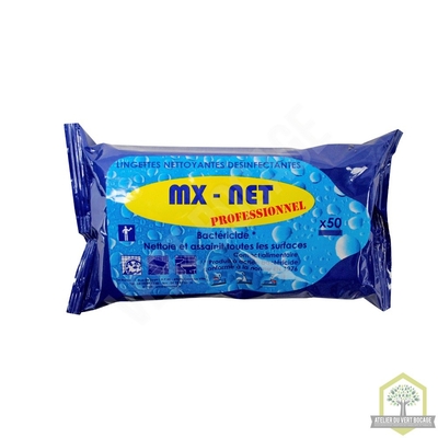 Lingettes anti-bactériennes tous types de surfaces