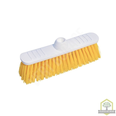 Balai droit alimentaire nylon cristal 29 cm stérilisable