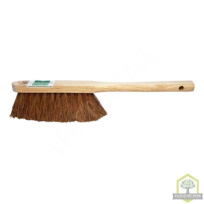 Balayette coco extra long manche 46 cm bois