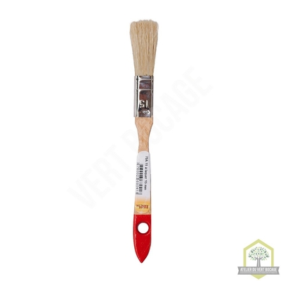 Pinceau pure soie 15 mm à laquer et bricoler