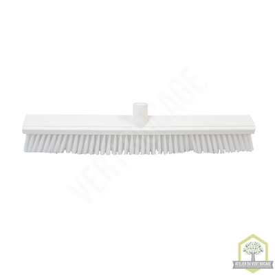 Balai cantonnier alimentaire nylon cristal 60 cm stérilisable