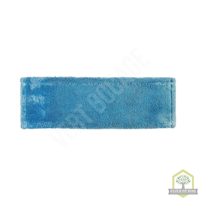 Recharge housse microfibre pour balai plat 40 cm