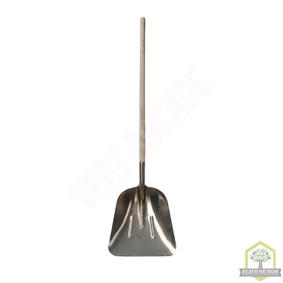 Pelle à neige  / Pelle à grain aluminium manche bois