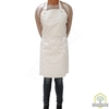 Tablier à bavette blanc P.V.C.- Modèle standard (100% P.V.C. 390 GR/M²)