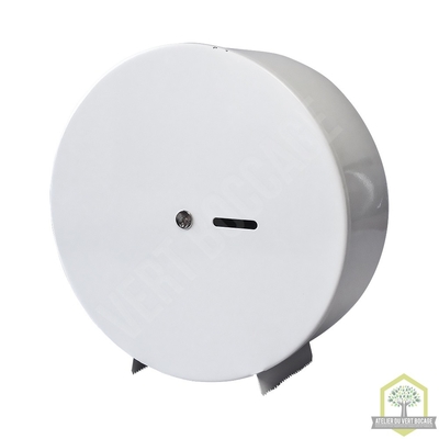 Distributeur Papier Toilette 400 m Métal avec clef