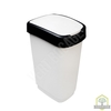 Poubelle plastique 25 L à trappe basculante