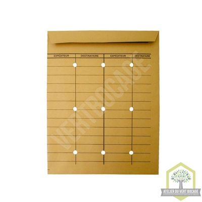 Pochette kraft courrier interne 260x330