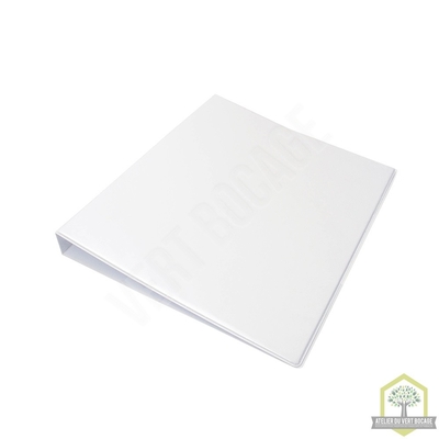 Classeur polypro. 2 anneaux personnalisable- Dos de 34 mm
