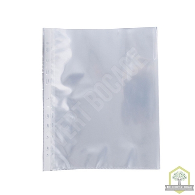 Pochettes perforées A4 polypro 12/100ème - Boîte de 100