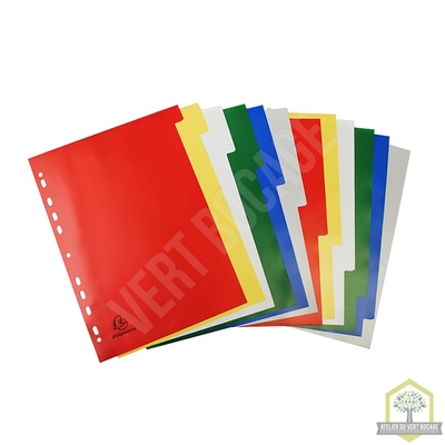 Jeu d'intercalaires polypro 12 positions