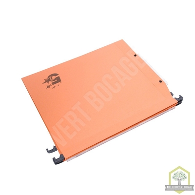 Dossier suspendu Kraft Armoire Fond Plat 30 mm Couleur - Boîte de 25