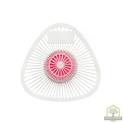 Grille urinoir avec pastille 3 en 1 : nettoie