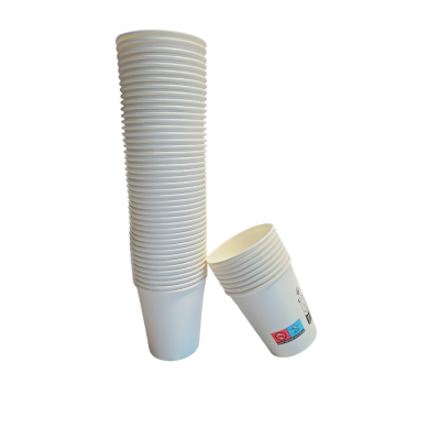 Gobelets plastique blanc 20 cl