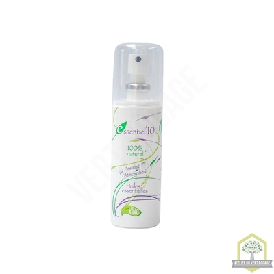 Désodorisant assainissant aux huiles essentielles 100 % naturel - Spray 100 ml